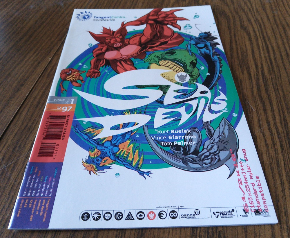 Tangent Comics: Sea Devils #1 December 1997 DC Comics